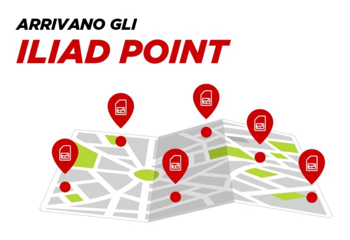 Gli Iliad Point anche nei punti Snaipay in tutta Italia