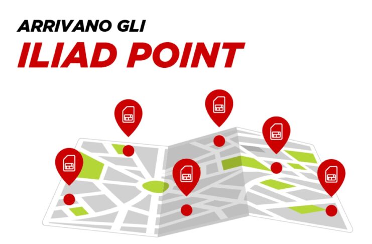Gli Iliad Point anche nei punti Snaipay in tutta Italia