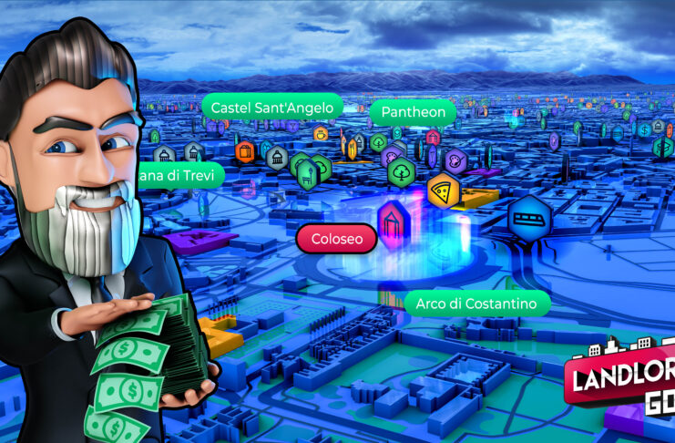 Con Landlord GO Roma diventa un gioco in Realtà Aumentata