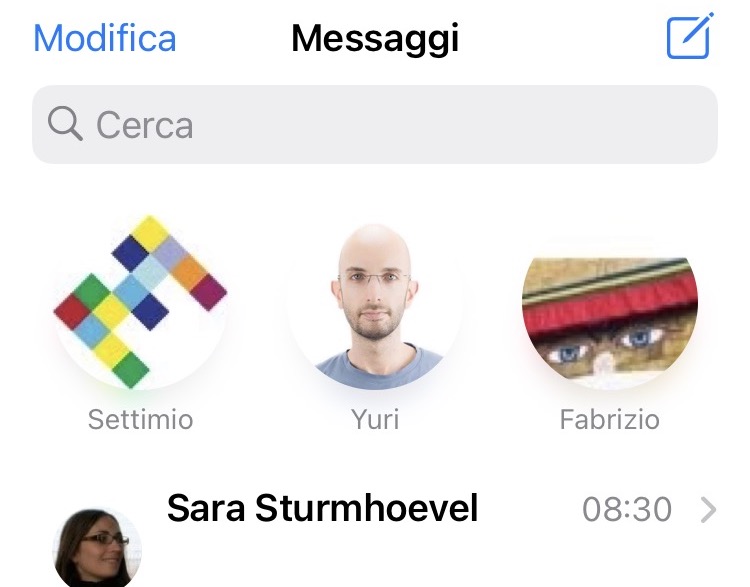 Come mettere in evidenza le conversazioni di iPhone in Messaggi su iOS 14