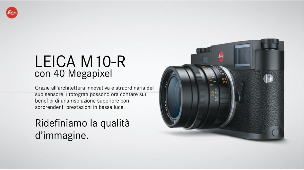 Ecco la Leica M 10-R da 40 megapixel