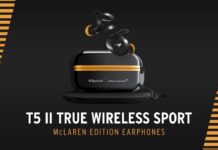 Ecco gli auricolari Klipsch True Wireless Sport ispirati al team McLaren