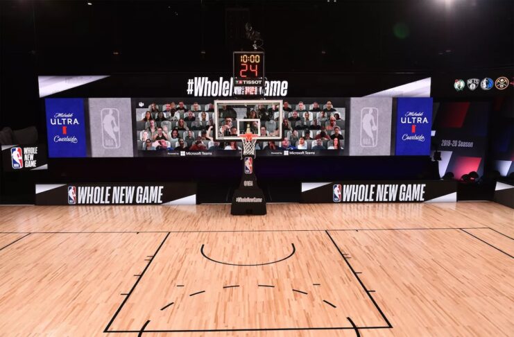 L’NBA si servirà di Microsoft Teams per avere il pubblico sugli spalti