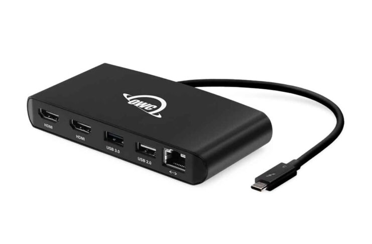 Un Mini Dock Thunderbolt 3 da OWC