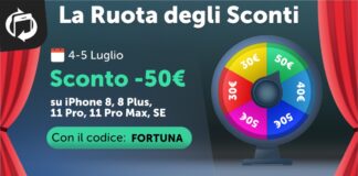 La Ruota degli Sconti di TrenDevice si è fermata su 50€ ! Solo per 48 ore e solo su un numero limitato di prodotti.