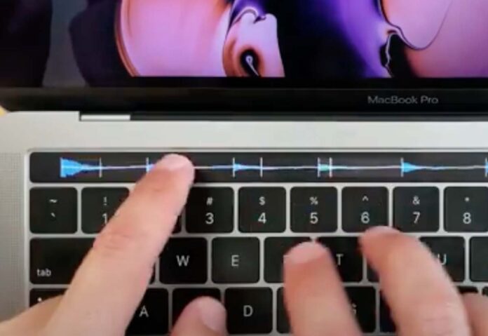 Samplr trasforma la Touch Bar del Mac in strumento musicale