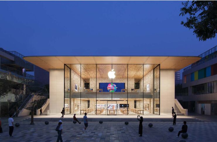 Cina, il nuovo store Apple Sanlitun apre oggi
