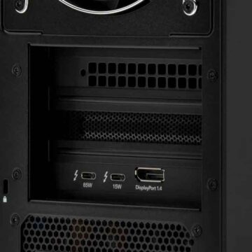 ThunderBay Flex 8: unità tower Thunderbolt 3 con otto vani e altre funzioni