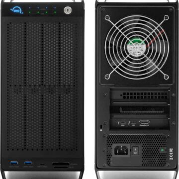 ThunderBay Flex 8: unità tower Thunderbolt 3 con otto vani e altre funzioni