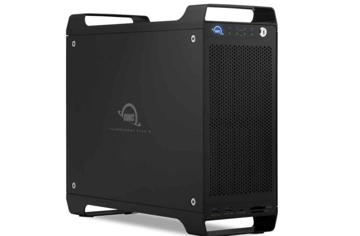 ThunderBay Flex 8: unità tower Thunderbolt 3 con otto vani e altre funzioni