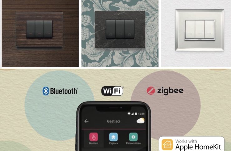 Vimar View Wireless aggiunge la domotica Homekit, Alexa e Google nelle serie civili standard con Zigbee e Bluetooth