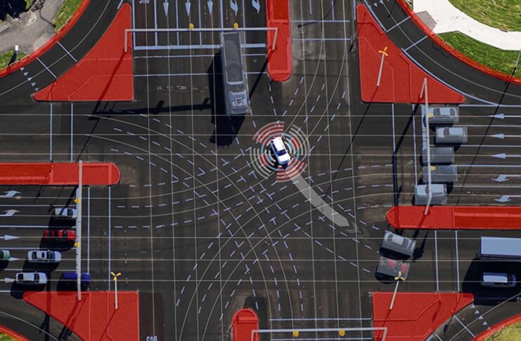 Come le auto e le infrastrutture lavorano insieme nella guida autonoma urbana