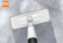 Xiaomi Mijia Smart Deerma Water Spray Mop, il mocio smart per pulire la casa con facilità a soli 20 €