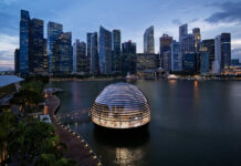 Apple sta per aprire il primo Apple Store galleggiante a Singapore