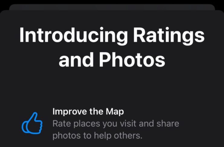 Apple Mappe sta per sganciarsi da Yelp, TripAdvisor e Foursquare per le recensioni