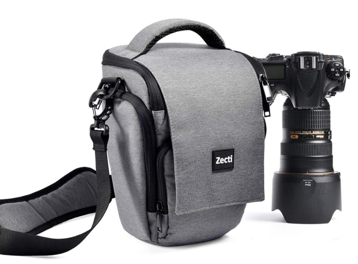 Borsa fotografica Zecti in tessuto anti-pioggia scontata a soli 19,99 euro