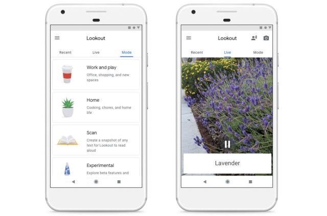L’app di Google per i non vedenti aggiunge scansioni di cibo e documenti