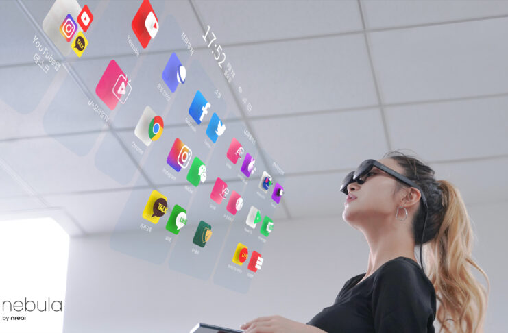 Gli occhiali Nreal Light per la realtà mista lanciati in Corea al fianco del Galaxy Note 20