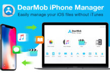 Gratis DearMob iPhone Manager, il software definitivo per back up di iPhone e iPad
