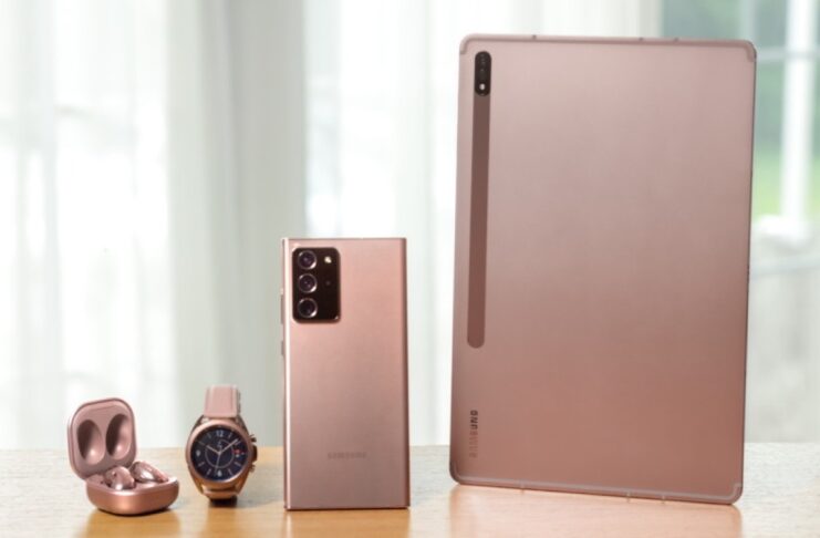 Samsung svela Galaxy Watch3, Buds Live e  nuovi Tab S7 e S7+