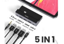Hub per iPad Pro, due porte USB-C, jack e HDMI 4K in sconto a 29,99 euro Hub per iPad, due porte USB-C, jack e HDMI 4K in sconto a 29,99 euro