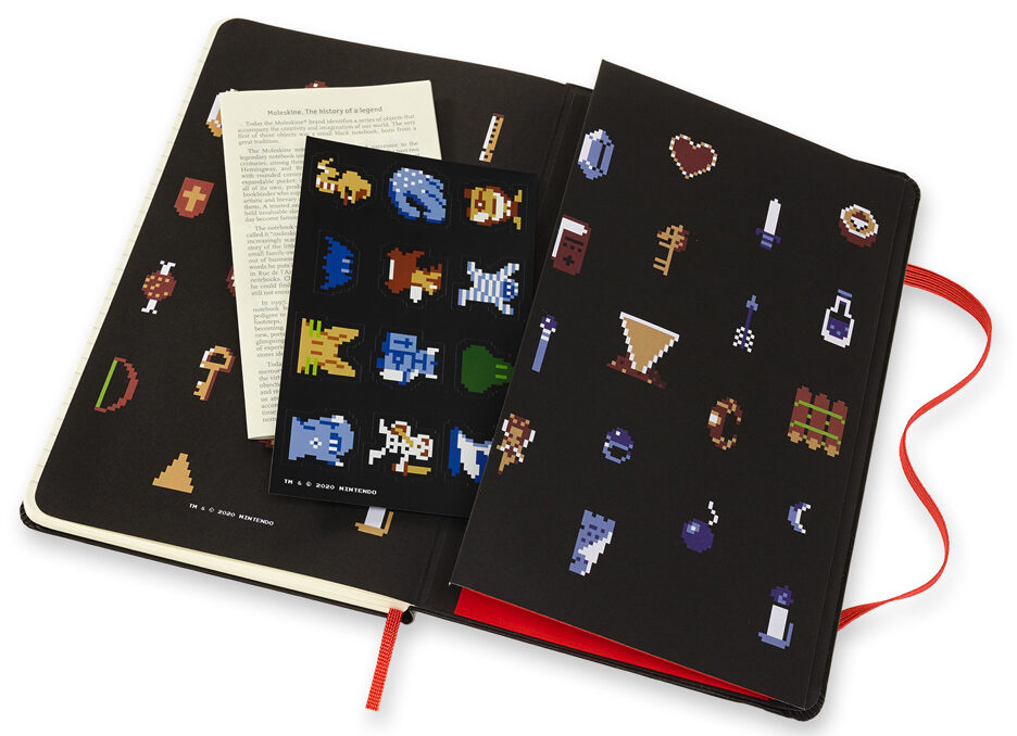 Moleskine presenta i taccuini The Legend of Zelda in edizione limitata