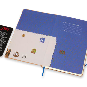 Moleskine presenta i taccuini The Legend of Zelda in edizione limitata