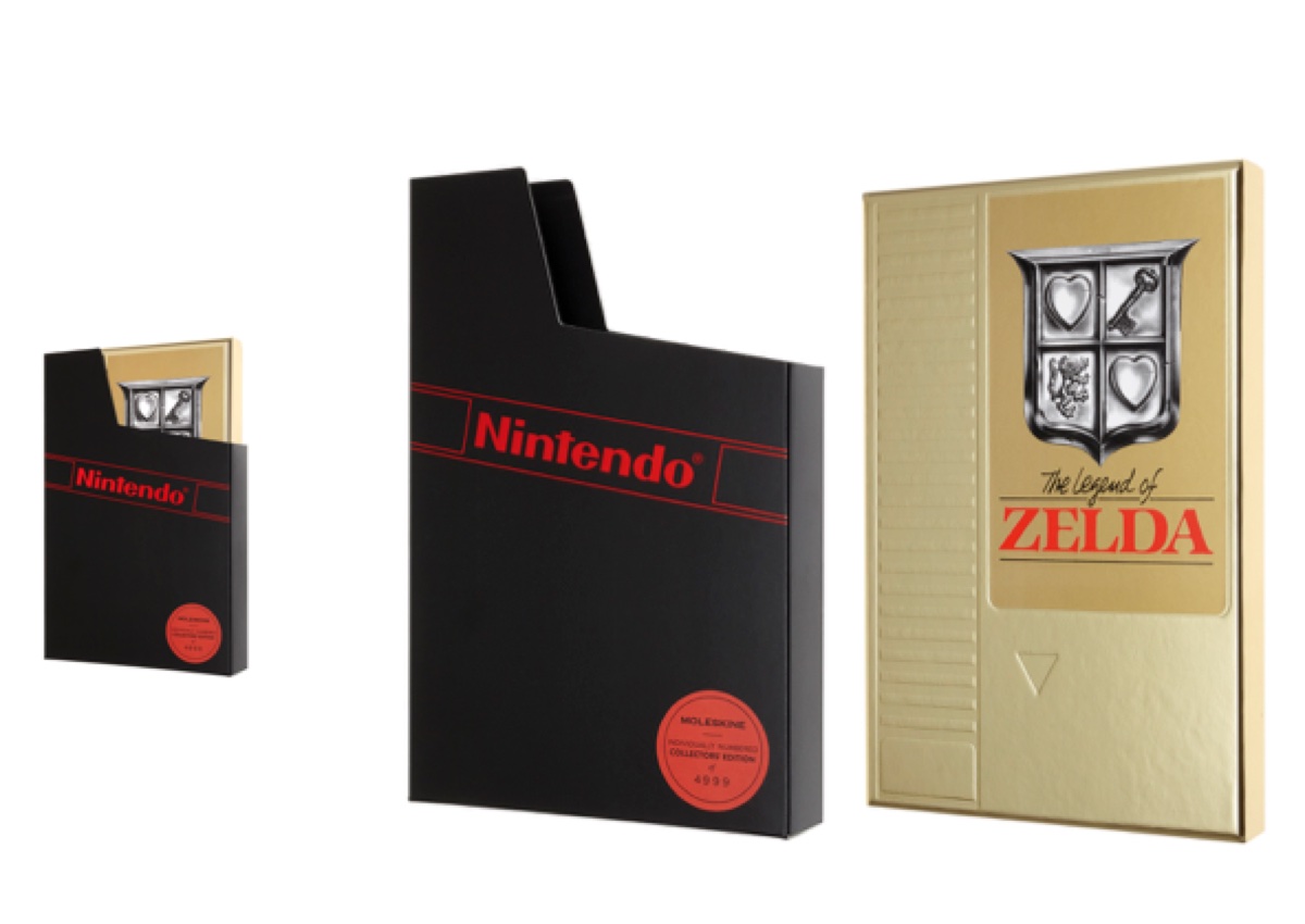 Moleskine presenta i taccuini The Legend of Zelda in edizione limitata