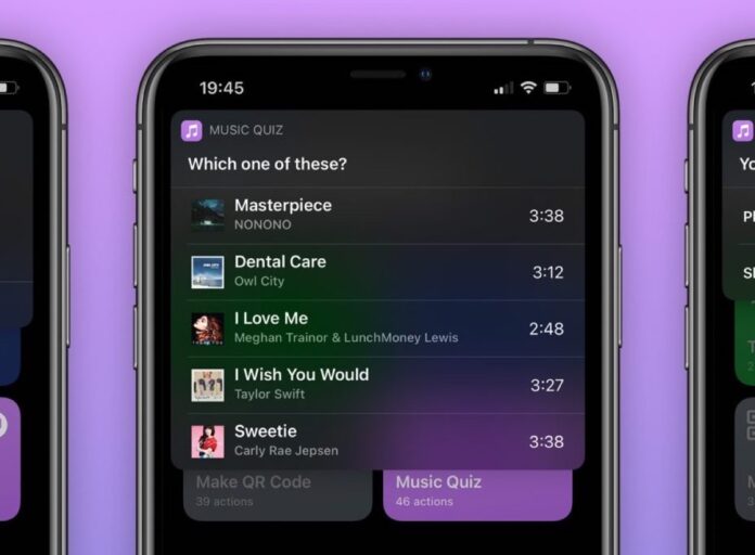 Apple resuscita il Music Quiz di iPod tramite l’app Scorciatoie su iOS 14