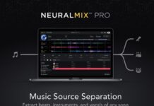 NeuralMix PRO su Mac isola voce, parte ritmica armomica delle canzoni per loop, remix e karaoke