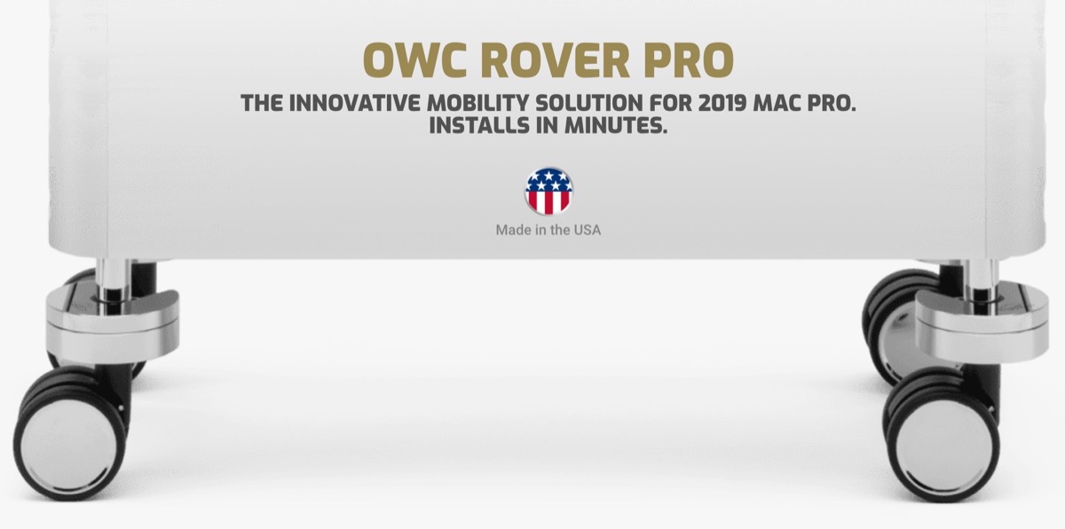 OWC Rover Pro, l’alternativa quasi economica alle ruote Apple per Mac Pro