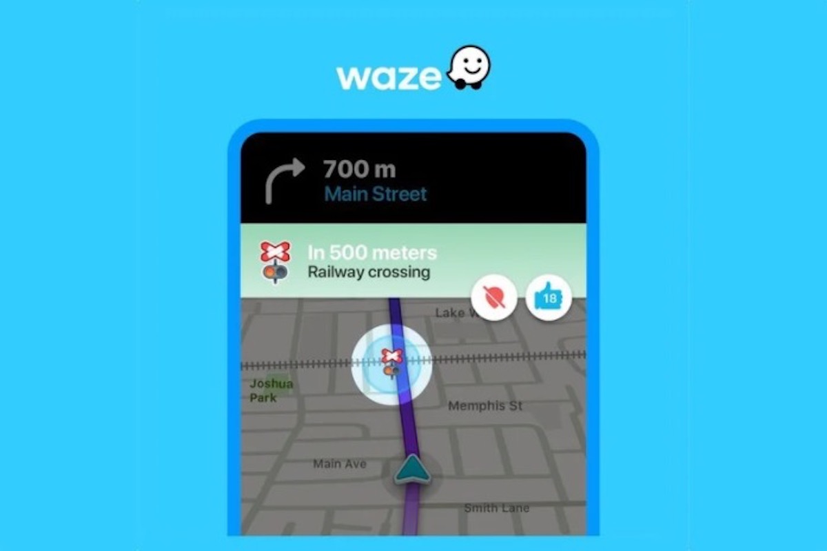 Waze lancia avvisi di attraversamento ferroviario in diversi paesi
