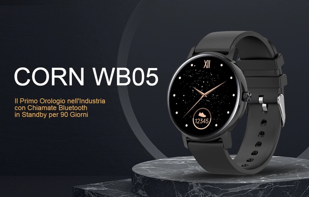 CORN WB05, l’orologio elegante e tradizionale con possibilità di chiamata a 34,40 euro in offerta lampo
