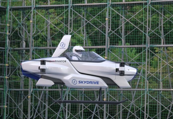 Skydrive, la Toyota volante testata in pubblico