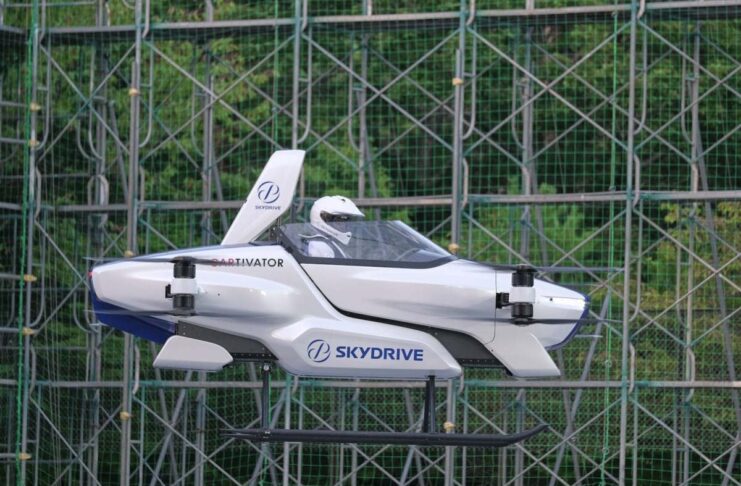 Skydrive, la Toyota volante testata in pubblico