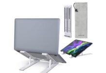Supporto Dodocool per MacBook e portatili: entra nello zaino e salva dal caldo