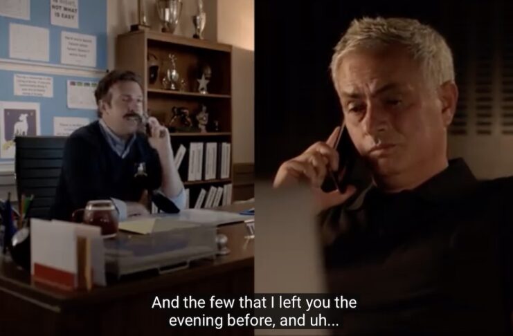 Dal Triplete a Ted Lasso: Mourinho offre i suoi consigli nello spot Apple TV+