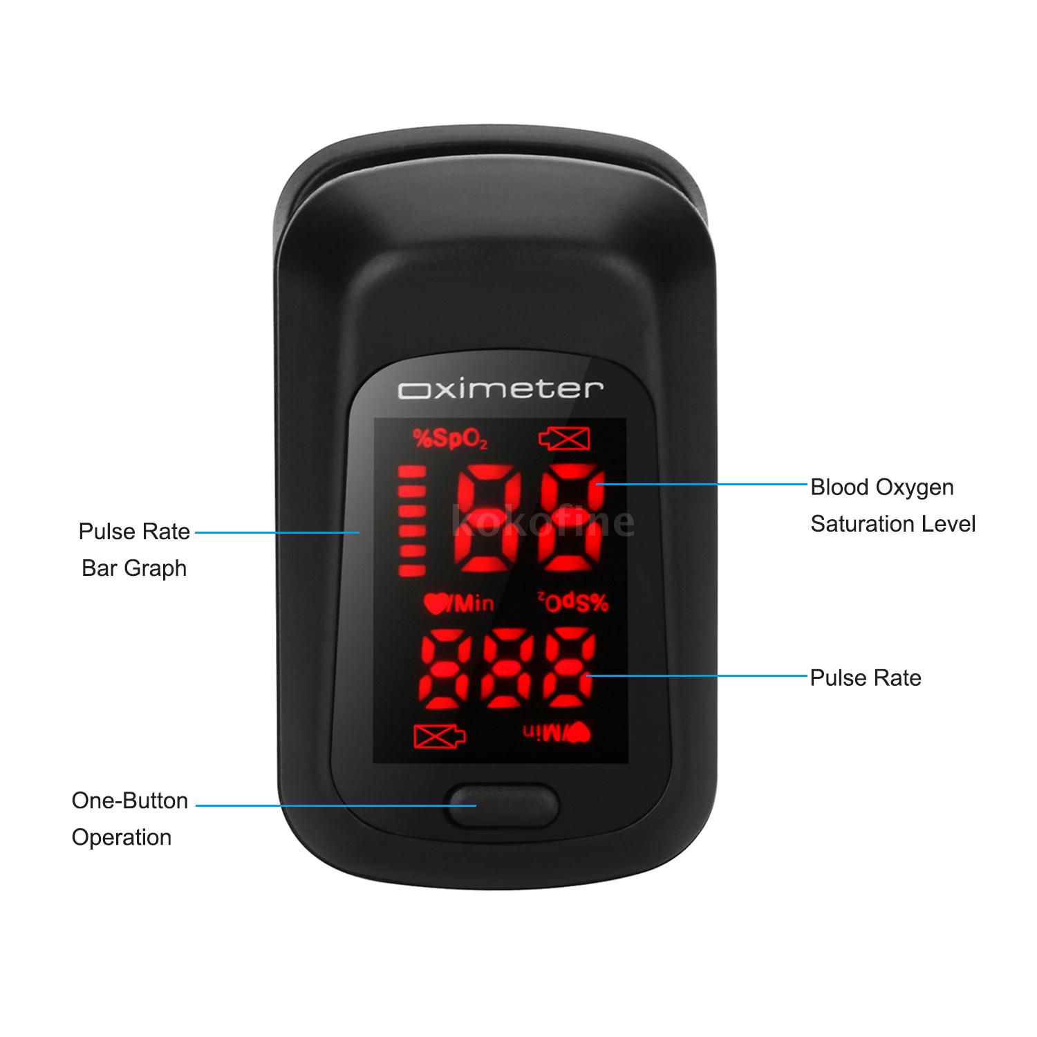 Pulsossimetro digitale a LED in super offerta su eBay a 10,99 euro