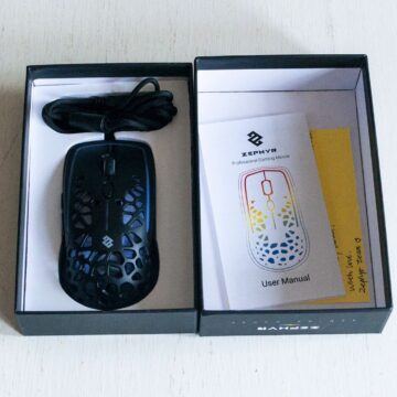 Recensione Zephyr Gaming Mouse, stile Zerg con raffreddamento incorporato