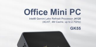 Beelink GK55, il mini PC da ufficio con 8 GB di RAM a poco più di 170 euro in offerta lampo