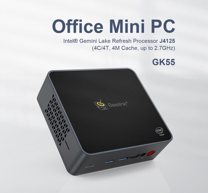Beelink GK55, mini PC da ufficio con 8 GB di RAM in sconto a 165,59