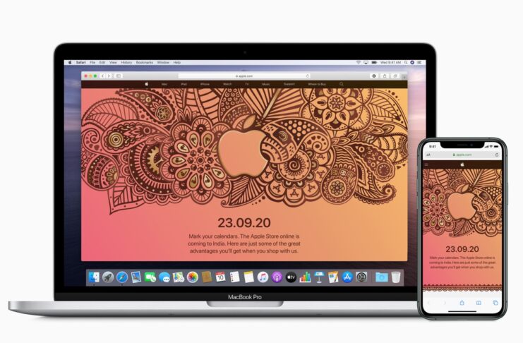 Apple Store online apre in India il 23 settembre