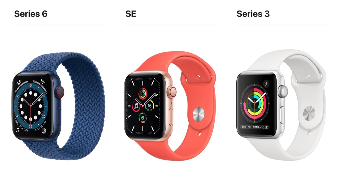 Tutti gli Apple Watch che potete comprare ancora oggi