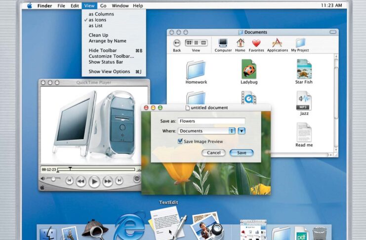 Microsoft aveva creato un tema “Aqua” per Windows XP