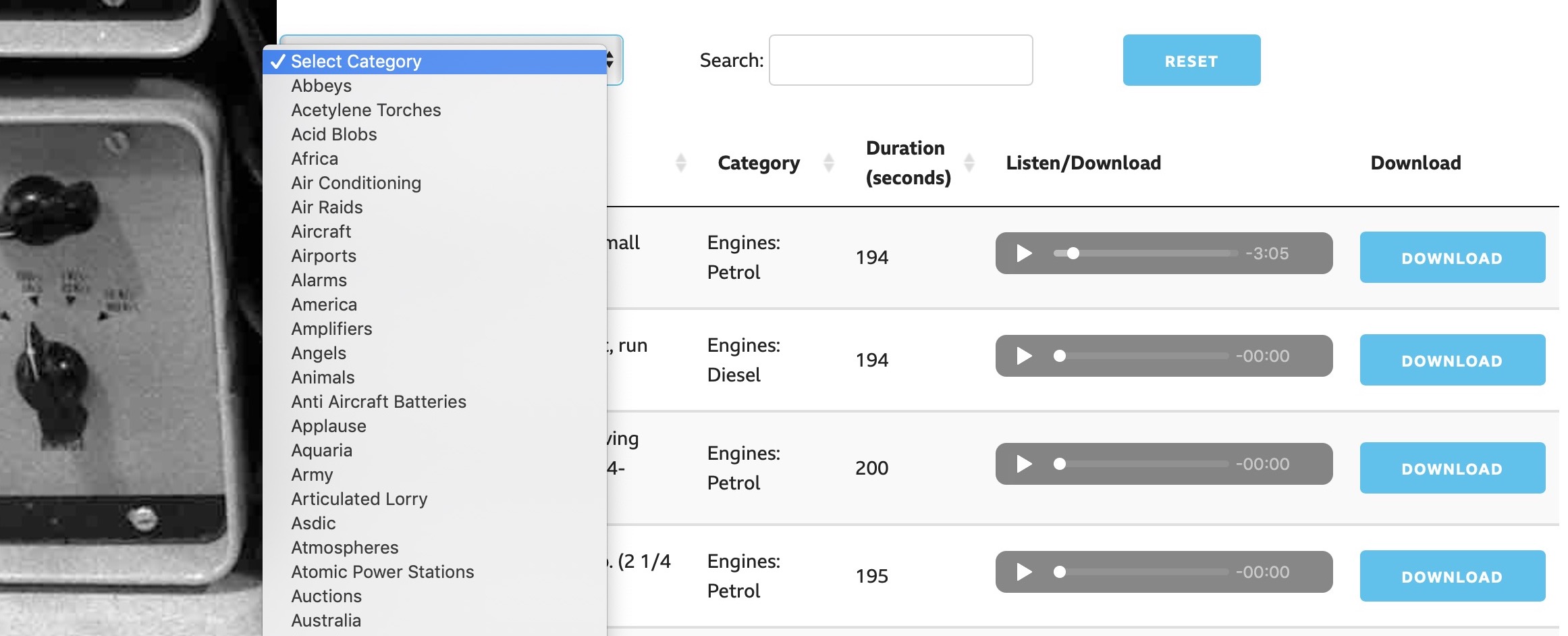 16.000 effetti sonori della BBC disponibili per il download grautito 16.000 effetti sonori della BBC disponibili per il download grautito