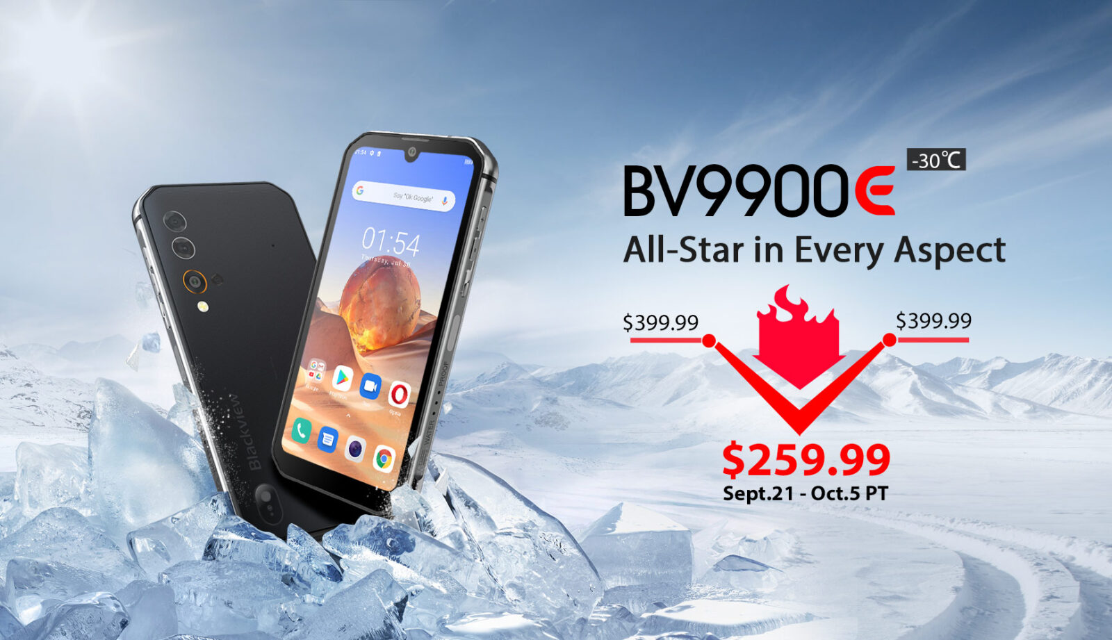 Lo smartphone “invincibile” economico è arrivato: Blackview BV9900E costa solo 230 €