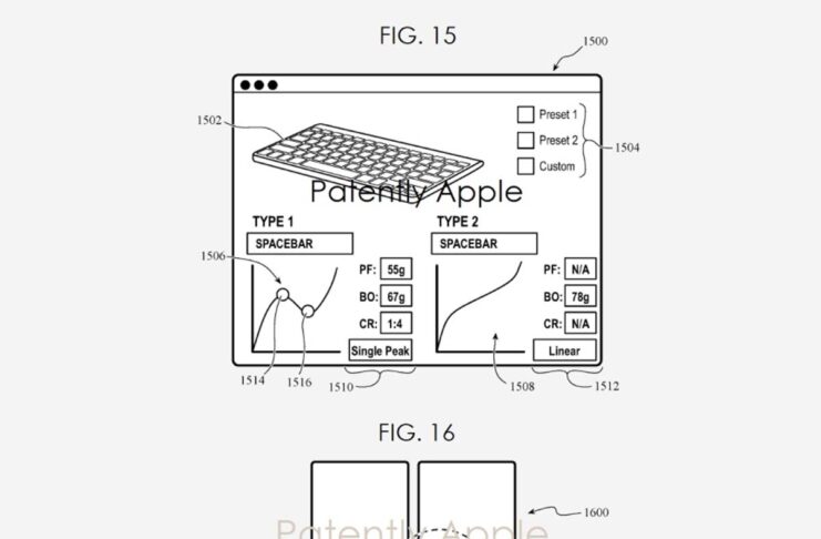 Apple ha brevettato una tastiera smart con livelli di pressione personalizzabili