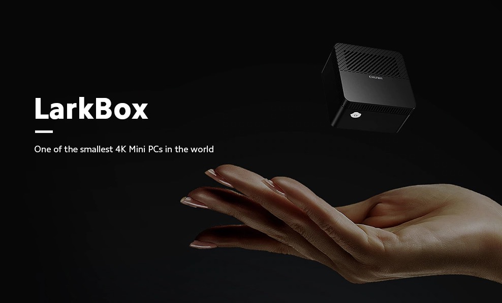 Da CHUWI LarkBox, il mini PC più piccolo al mondo a cui non manca nulla: in offerta lampo a 189 euro