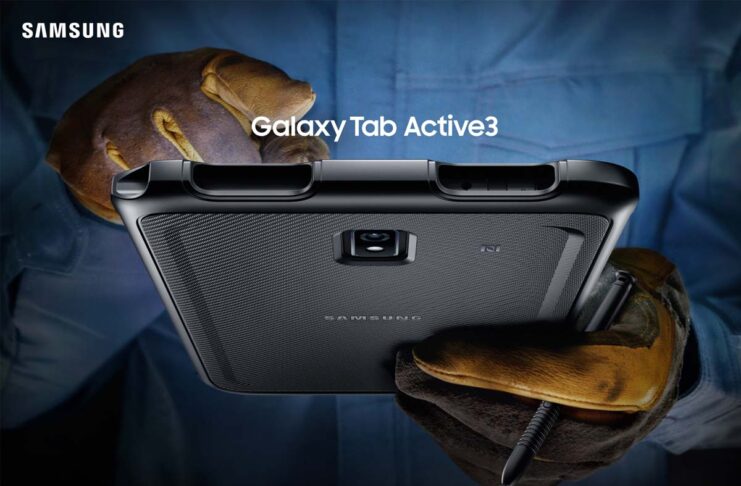 Samsung Galaxy Tab Active3 è un nuovo tablet progettato per resistere in ambienti difficili