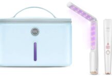 Sanificare oggetti con i raggi UV-C: la prova della borsa e della bacchetta di 59s